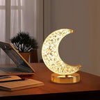 Stellora 3D Crystal LED Night Light with Touch Dimming