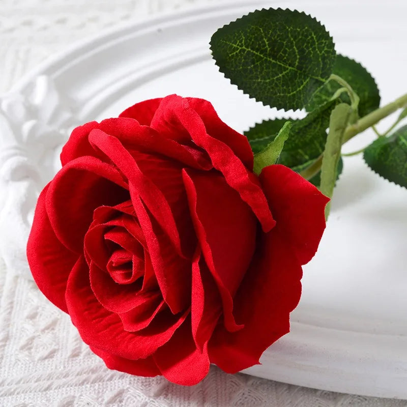 20-Piece Velvet Silk Rose Bouquet