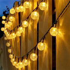 Solar Bubble Ball String Lights for Garden, Patio and Wedding Decor