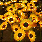 Solar Powered LED Sunflower Garden Light for Lawn Decoration
