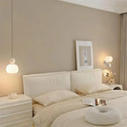 Nordic Pumpkin Pendant Light with Adjustable LED Ceiling Glow