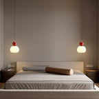 Nordic Pumpkin Pendant Light with Adjustable LED Ceiling Glow