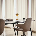 Modern Touch Table Lamp with Scandinavian Curves