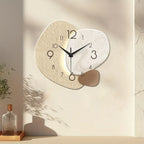 TempoStone Modern Wall Clock with Silent Quartz Movement