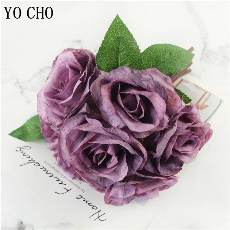 Large Silk Peony Flower Bouquet