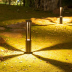 Aluminium LED Garden Pathway Bollard for Driveways and Courtyards