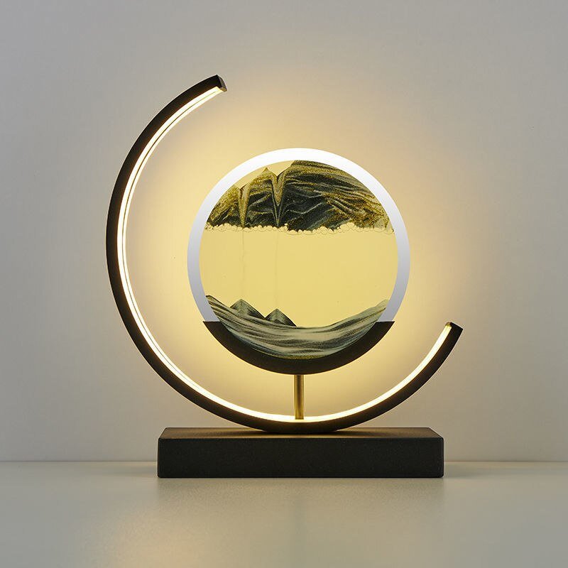 Sandlight Quicksand LED Table Lamp with 360° Rotation