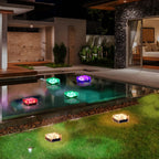 Frosted Solar LED Brick Lights for Garden Pathways