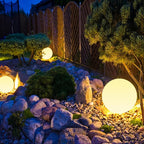 Solar LED Garden Globe Light with Remote Control and 16 Colour Modes