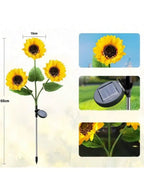 Solar Powered LED Sunflower Garden Light for Lawn Decoration