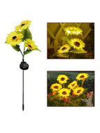 Solar Powered LED Sunflower Garden Light for Lawn Decoration