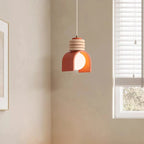 Wabi-Sabi Pendant Light in Japanese Minimalist Resin
