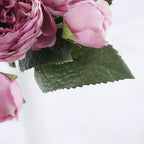 Silky Rose & Baby’s Breath Bouquet