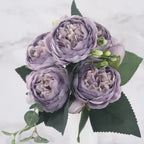 Silky Rose & Baby’s Breath Bouquet