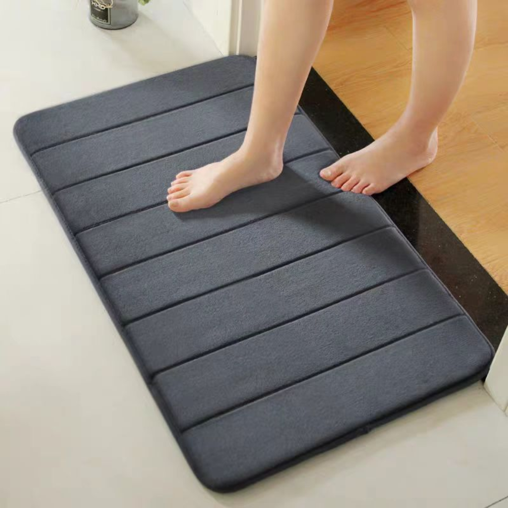 UltraSoft Absorbent Bath Mat with Anti-Slip Backing