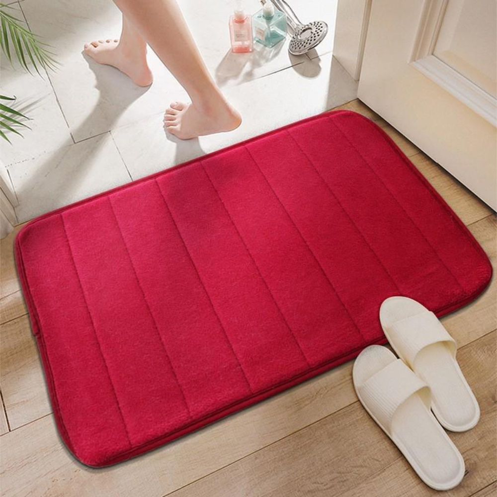 UltraSoft Absorbent Bath Mat with Anti-Slip Backing
