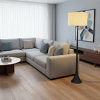 Fabric Shade Silk Floor Lamp