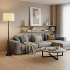 Fabric Shade Silk Floor Lamp