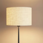 Fabric Shade Silk Floor Lamp