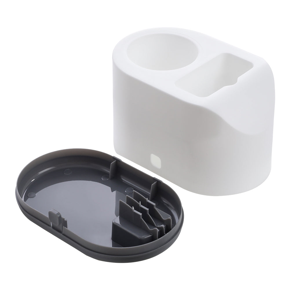 Silicone and Nylon Toilet Brush Set with Holder