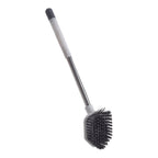 Silicone and Nylon Toilet Brush Set with Holder