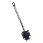 Silicone and Nylon Toilet Brush Set with Holder