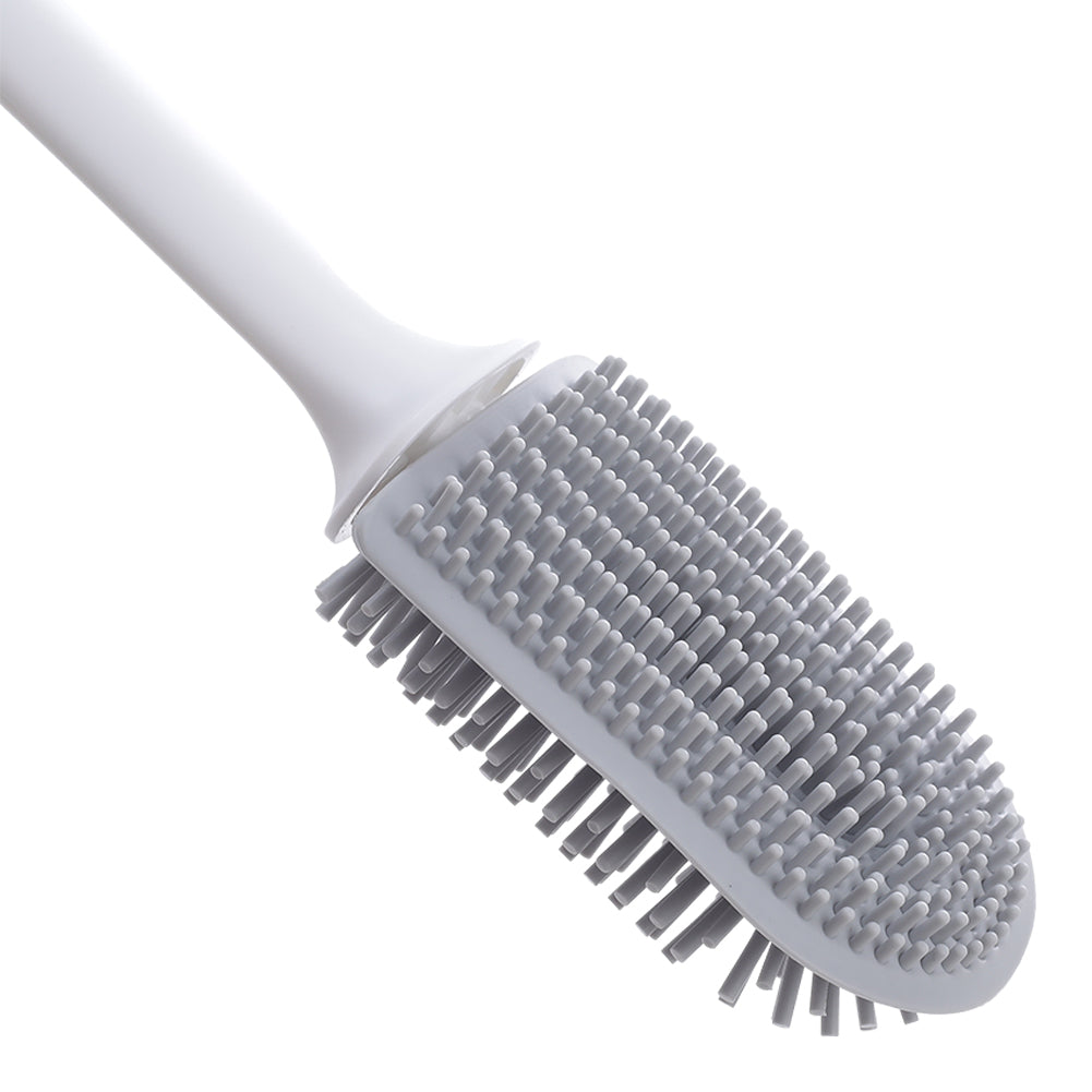 Flexible Silicone Toilet Brush and Holder