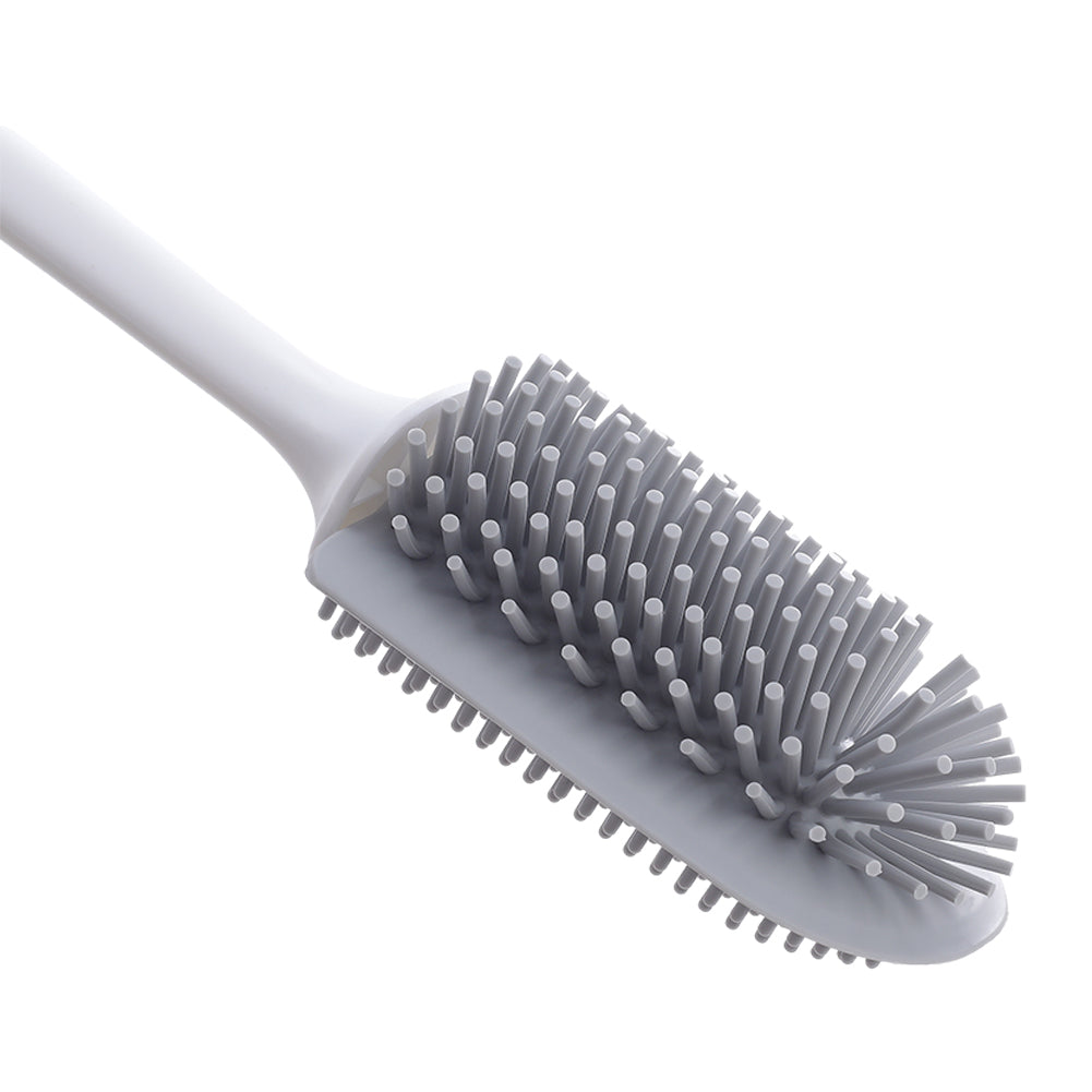 Flexible Silicone Toilet Brush and Holder