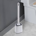 Flexible Silicone Toilet Brush and Holder