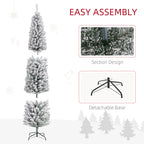 7 Foot Artificial Prelit Christmas Tree with Colourful LED Lights Berries and Pine Cones