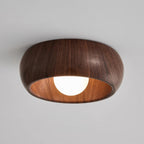 Albanora Minimalist Wooden LED Ceiling Lamp