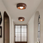 Albanora Minimalist Wooden LED Ceiling Lamp