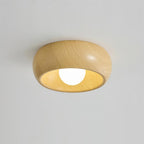 Albanora Minimalist Wooden LED Ceiling Lamp