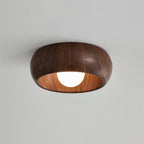 Albanora Minimalist Wooden LED Ceiling Lamp