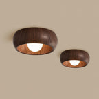 Albanora Minimalist Wooden LED Ceiling Lamp