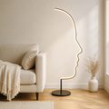Abstract Face Floor Lamp