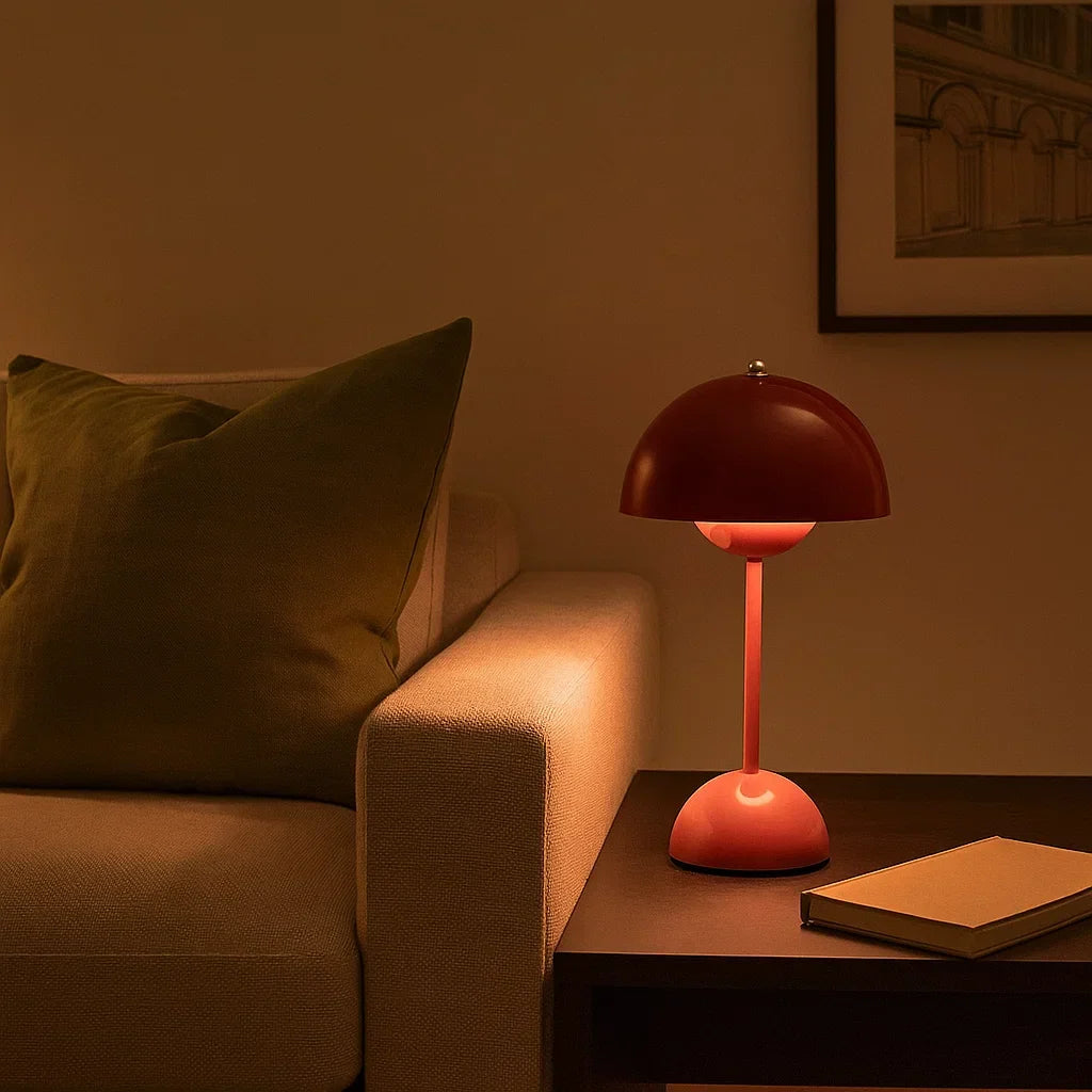 Modern Touch Table Lamp with Scandinavian Curves