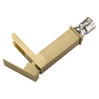 Brushed Gold Waterfall Bathroom Faucet Modern Bathroom Decor