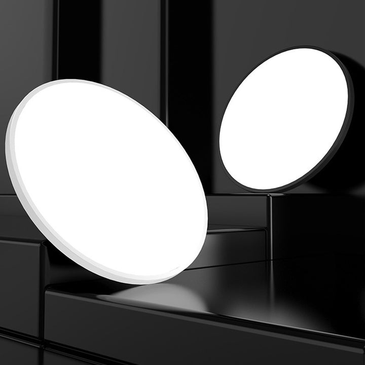 Modern Round LED Flush Ceiling Light for Hallway & Living Spaces Contemporary Home Lighting