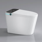 Modern Smart Toilet with Integrated Bidet Seat