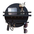 Round Wooden Key Holder Eco-Friendly Wall Organiser