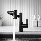 Modern Matte Bathroom Mixer Tap with LED Temperature Display Modern Bathroom Decor