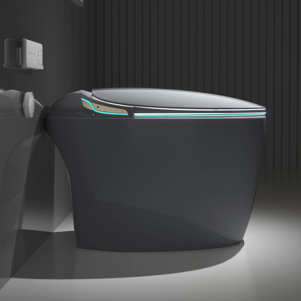 Luxury Smart Toilet with Integrated Bidet Seat