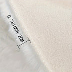 Cloud Comfort Round Bubble Rug with Soft Fluffy Texture