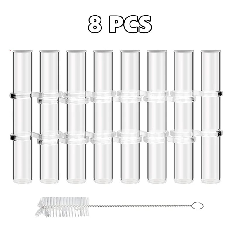 Flexible Glass Tube Flower Vase