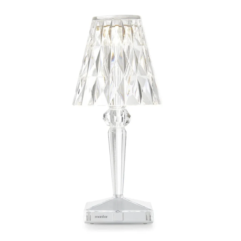 Crystal Design Table Lamp Warm Ambient Lighting
