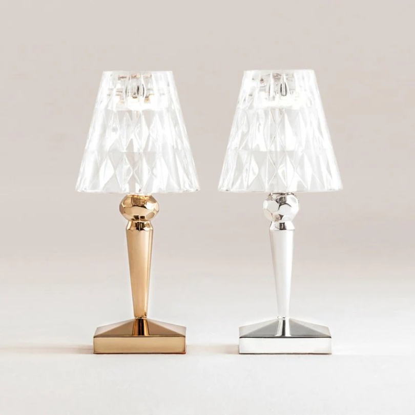 Crystal Design Table Lamp Warm Ambient Lighting