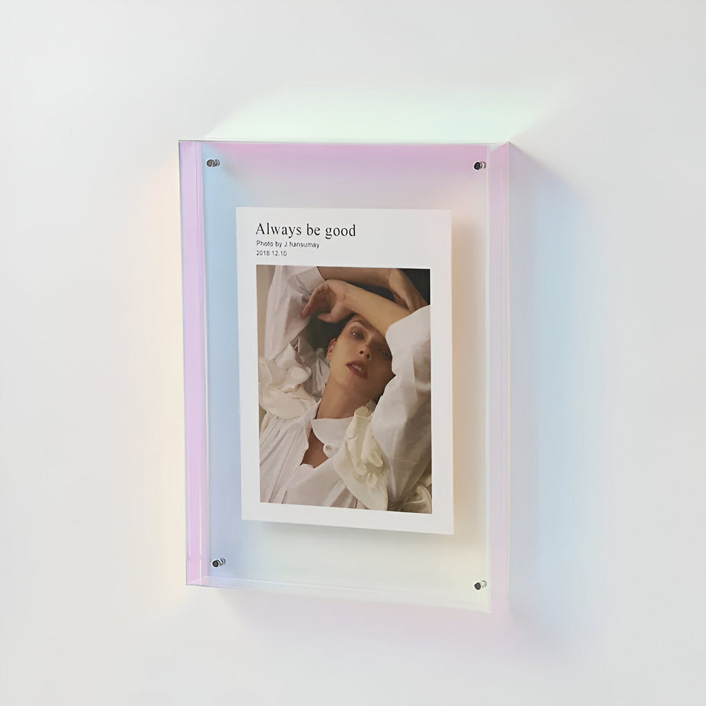 Transparent Acrylic Photo Frame