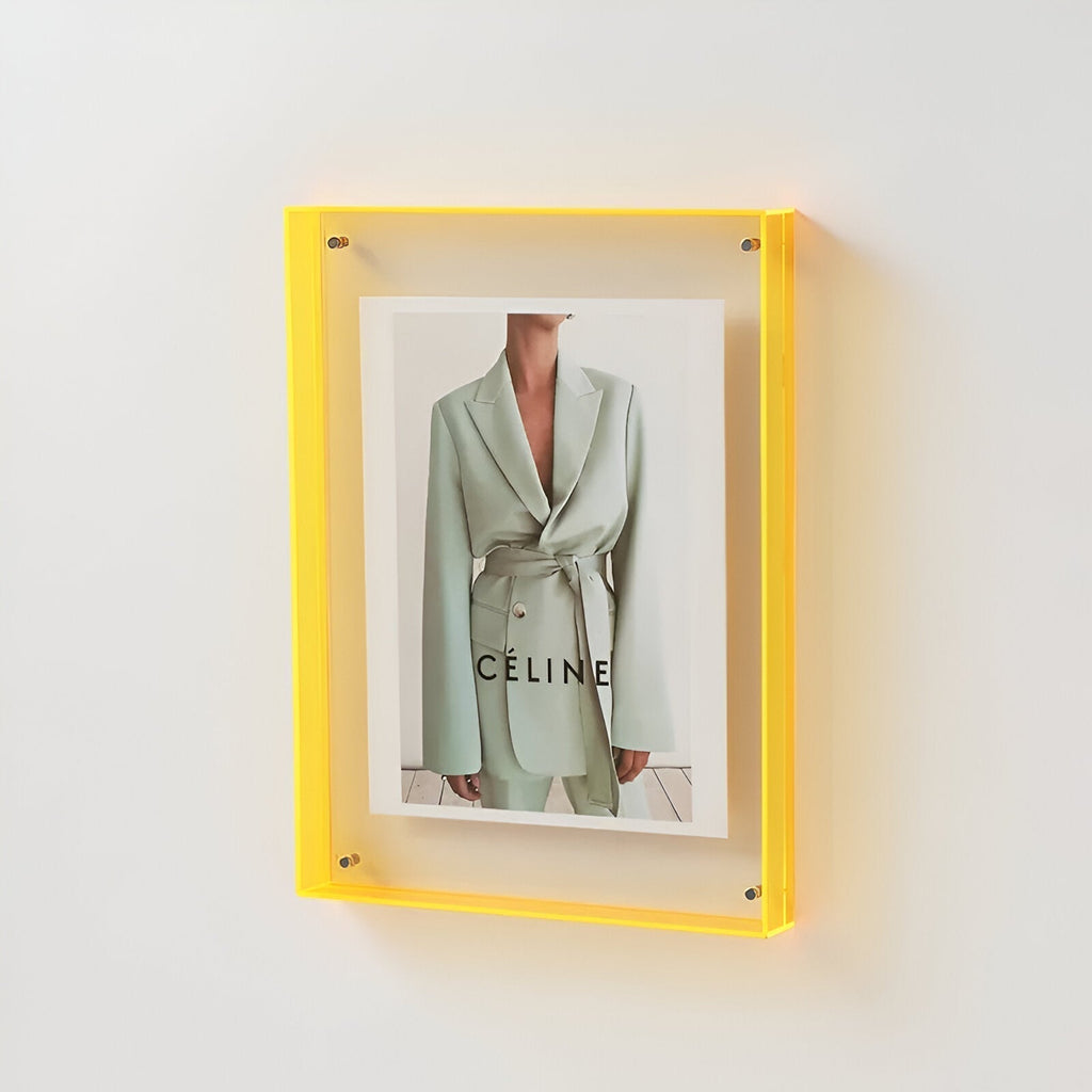 Transparent Acrylic Photo Frame