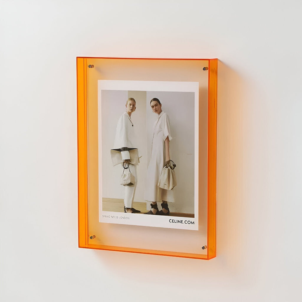 Transparent Acrylic Photo Frame